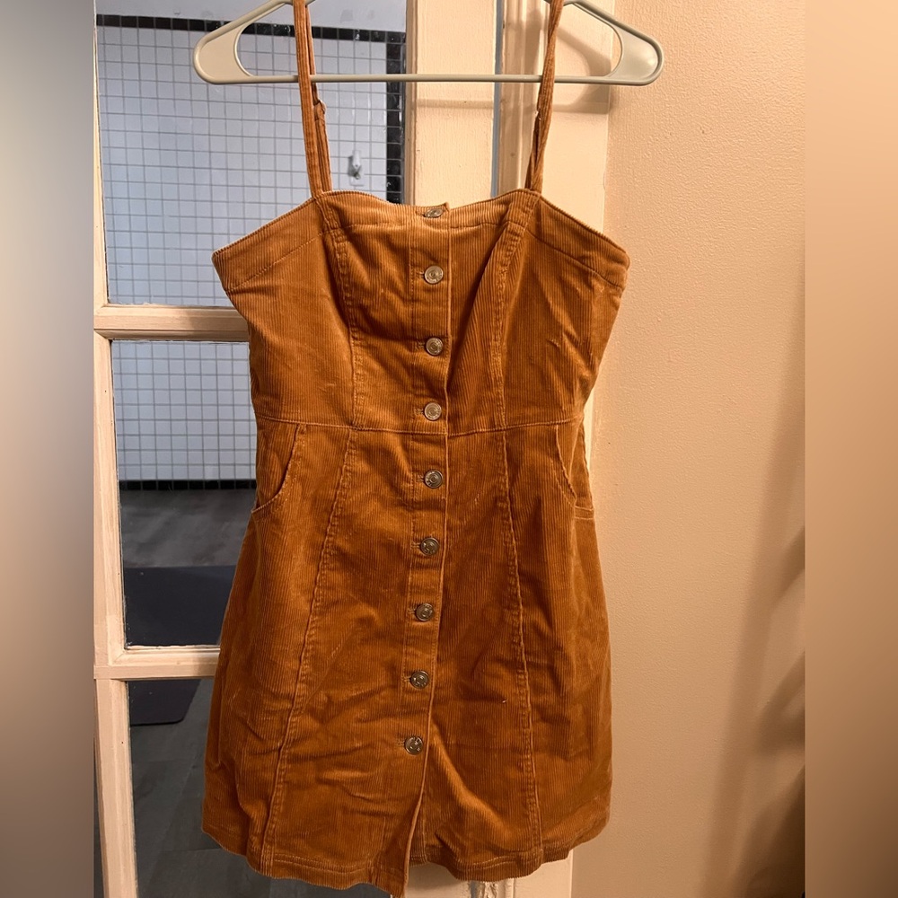 Love tree Mini Corduroy Dress
